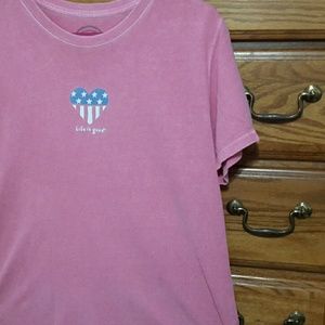 Life is good short sleeve the shirt